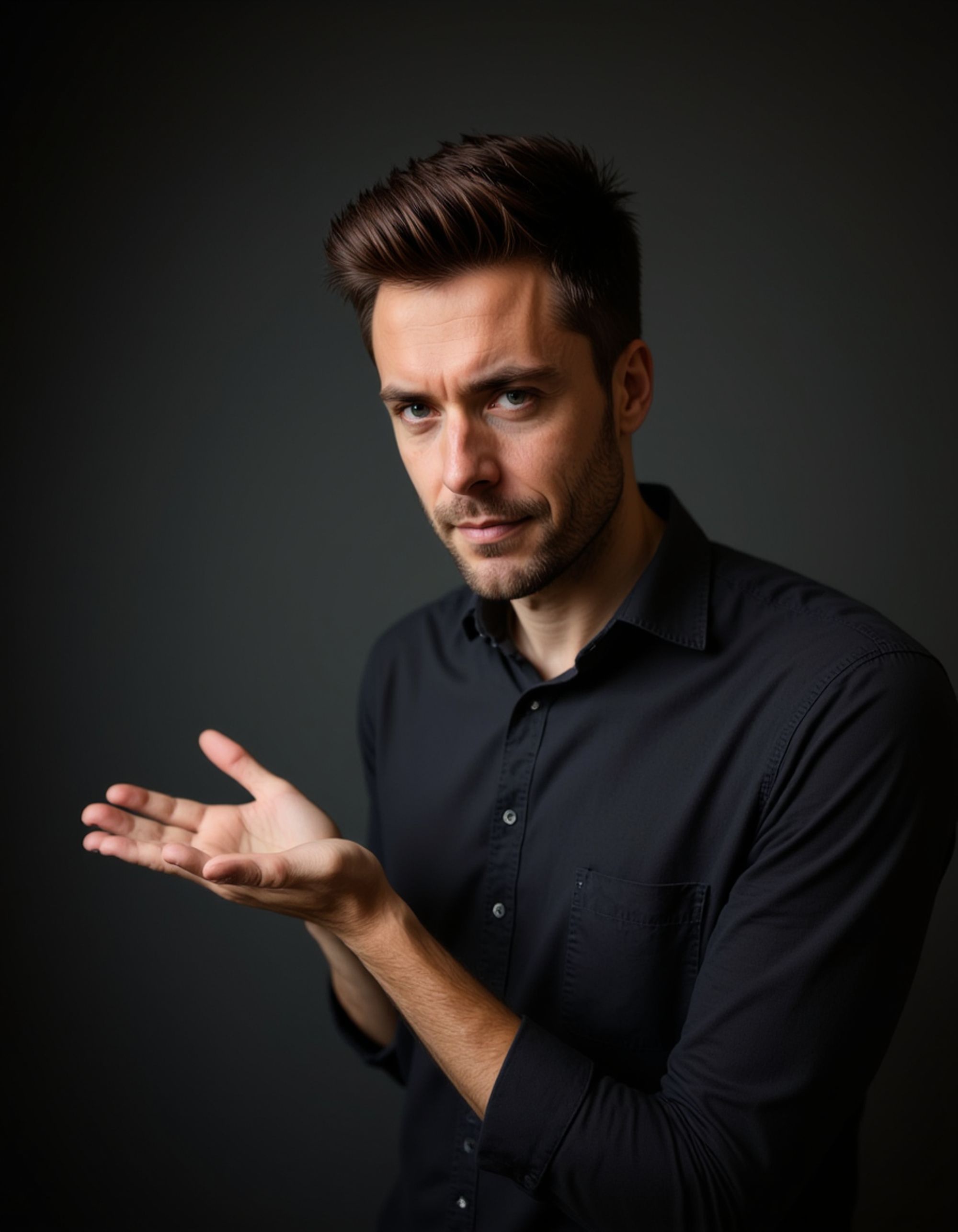 AI-generated portrait